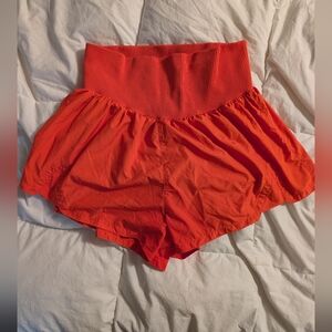 FP Movement by Free People Vibrant Orange Athletic Shorts